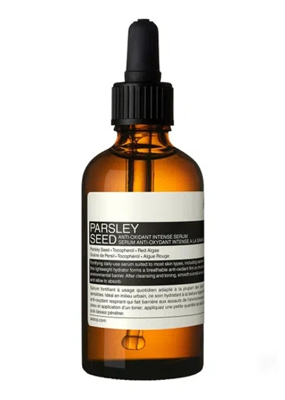 AESOP AESOP PARSLEY SEED ANTI-OXIDANT INTENSE SERUM 60ML, LOTION, BREATHABLE