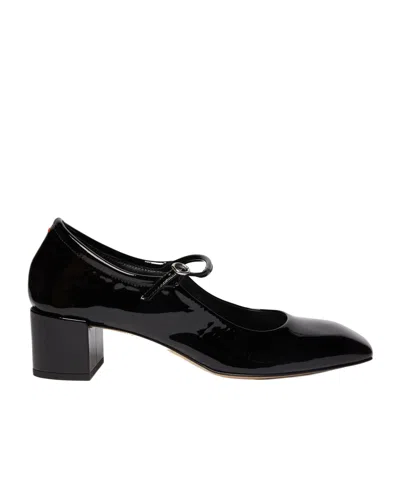 AEYDE SQUARE TOE HIGH HEELS