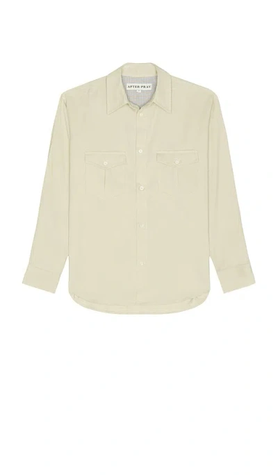 AFTER PRAY LUNAR CORDUROY SHIRT