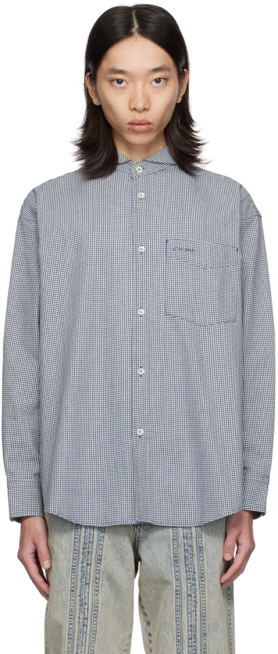 AFTER PRAY NAVY SCOUT CHECK SHIRT