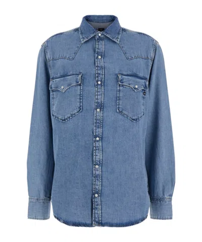 AG AG JEANS SHIRT WITH CLASSIC COLLAR