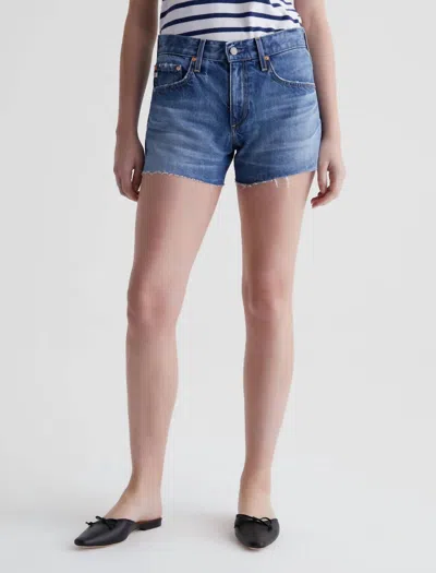AG HAILEY CUT-OFF SHORT IN BLUE