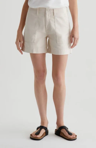 AG AG ROSA COTTON TWILL SHORTS