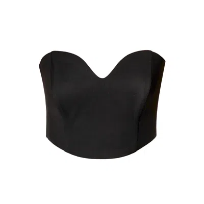 AGGI BY HALEWSKI WOMEN'S LARA BLACK CORSET