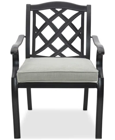 AGIO WYTHBURN MIX AND MATCH LATTICE OUTDOOR DINING CHAIR, CREATED FOR MACY'S