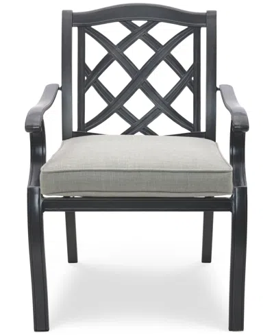 AGIO WYTHBURN MIX AND MATCH LATTICE OUTDOOR DINING CHAIR, CREATED FOR MACY'S