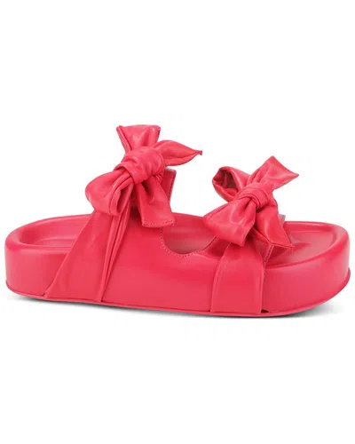 AGL ATTILIO GIUSTI LEOMBRUNI JANE DOUBLE R LEATHER SLIDE