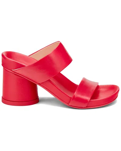 AGL ATTILIO GIUSTI LEOMBRUNI JANE H CROISETTE LEATHER SLIDE