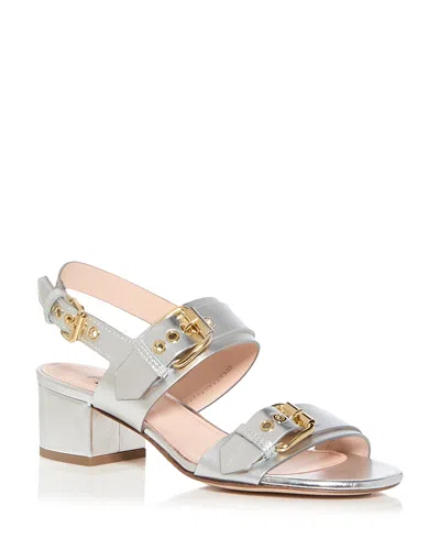 AGL ATTILIO GIUSTI LEOMBRUNI WOMEN'S LALA BLOCK HEEL SANDALS