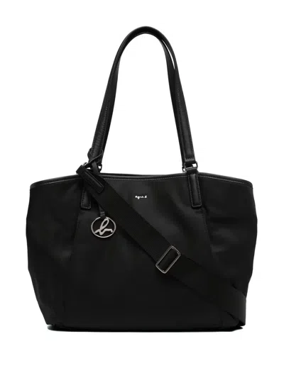 AGNÈS B. FMEDIUM ZIPPED SHOULDER BAG