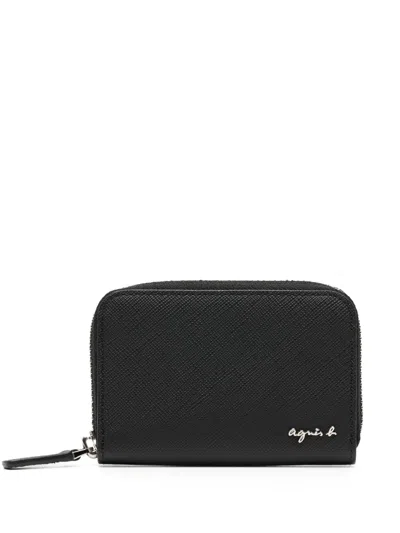 AGNÈS B. LEATHER COIN CASE