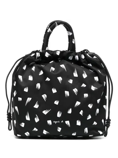AGNÈS B. PRINTED BACKPACK