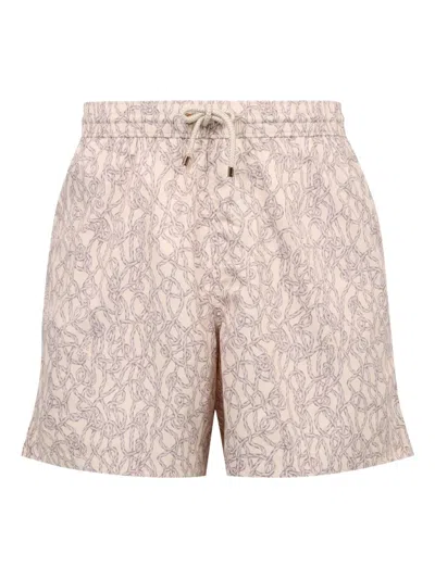 AGNONA DRAWSTRING SWIM SHORTS