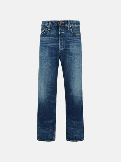 AGOLDE '90'S' BLUE DENIM JEANS