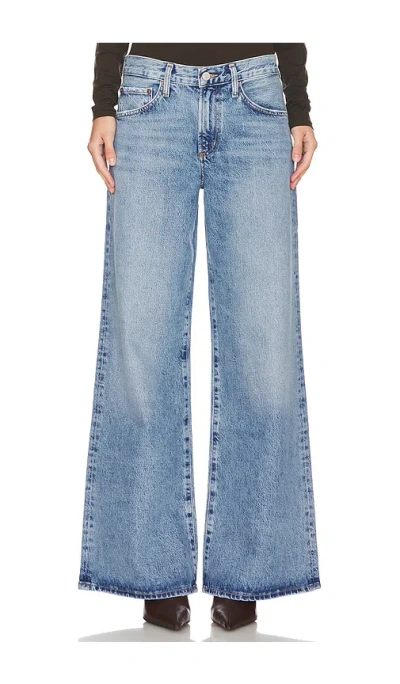 AGOLDE CLARA LOW RISE BAGGY FLARE JEANS