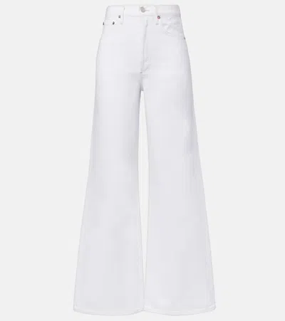AGOLDE DAME HIGH-RISE WIDE-LEG JEANS