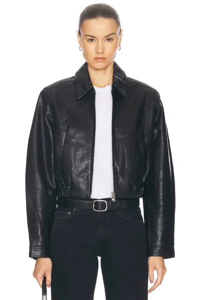 AGOLDE X SHOREDITCH SKI CLUB ESSIE CROPPED JACKET