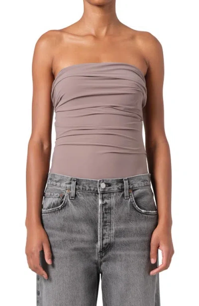 AGOLDE AGOLDE GWYNETH STRAPLESS BODYSUIT