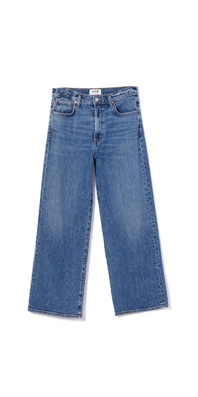 AGOLDE HARPER CROP JEANS MOOR