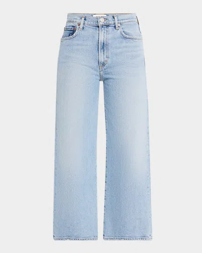 AGOLDE HARPER WIDE-LEG CROP JEANS