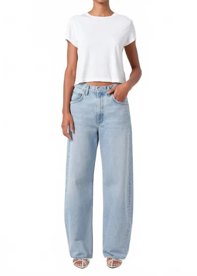 AGOLDE LOW CURVE JEAN IN FORCE