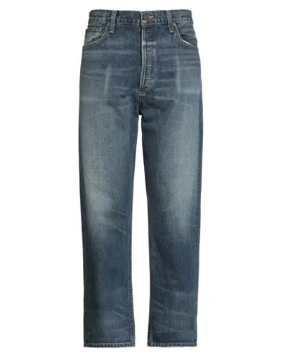 AGOLDE AGOLDE MAN JEANS BLUE SIZE 34 RECYCLED COTTON