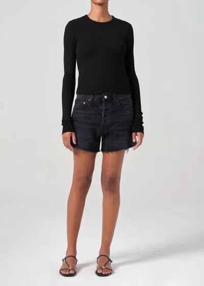 AGOLDE PARKER LONG SHORT IN FRIGHT