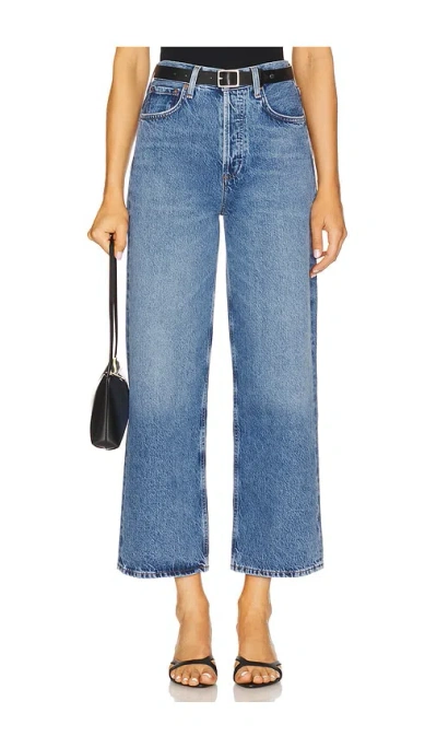 AGOLDE REN HIGH RISE WIDE LEG JEANS