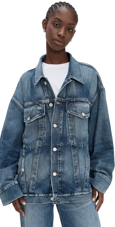 AGOLDE REWORKED WAYNE JACKET ILLUMINATE