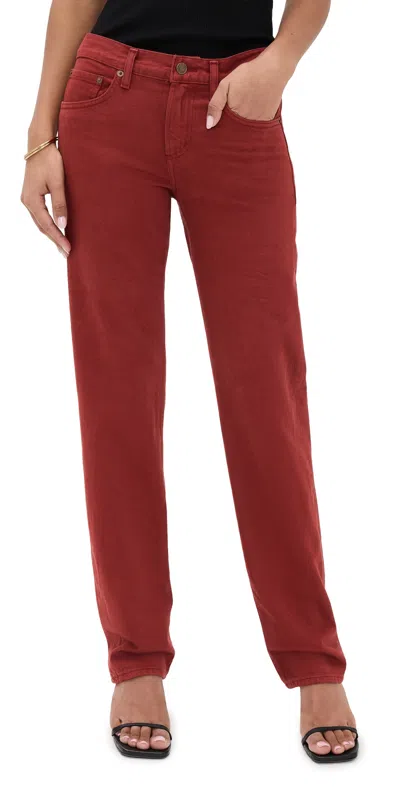 AGOLDE SLIM JEANS BRICK