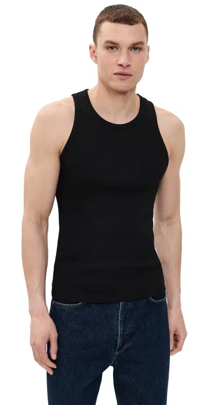 AGOLDE VIGGO TANK BLACK