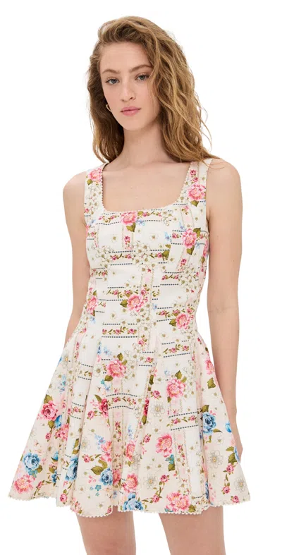 AGUA BENDITA KRISTEN MERAKI DRESS MULTICOLOR