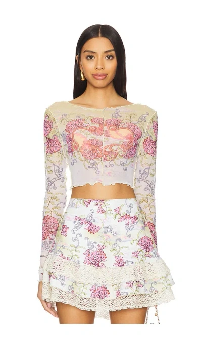 AGUA BENDITA X REVOLVE NELLY CROP TOP