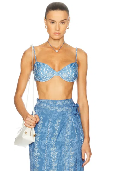 AGUA BY AGUA BENDITA MAGDALENA BIKINI TOP