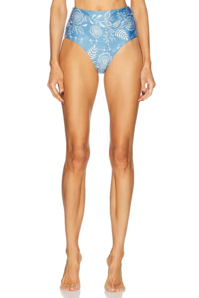 AGUA BY AGUA BENDITA MAGENTA BIKINI BOTTOM