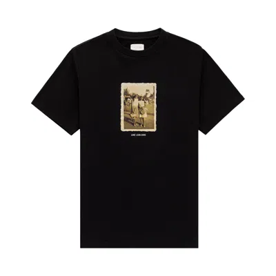 AIMÉ LEON DORE AIMÉ LEON DORE SPRING PHOTO TEE 'JET BLACK'