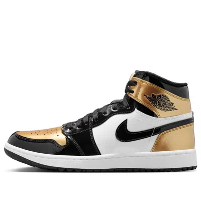 AIR JORDAN Air Jordan 1 High Golf 'Patent Gold Toe'