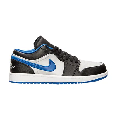 AIR JORDAN AIR JORDAN 1 LOW 'BLACK GAME ROYAL'