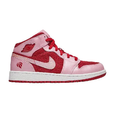 AIR JORDAN AIR JORDAN 1 MID PREMIUM GS 'VALENTINE'S DAY'
