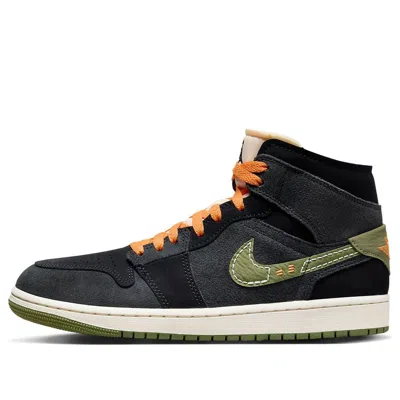 AIR JORDAN Air Jordan 1 Mid SE Craft 'Anthracite Light Olive'