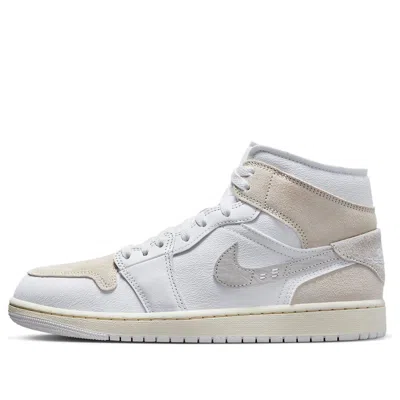 AIR JORDAN Air Jordan 1 Mid SE Craft 'Inside Out White Grey'