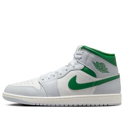 AIR JORDAN Air Jordan 1 Mid 'Summit White Lucky Green'
