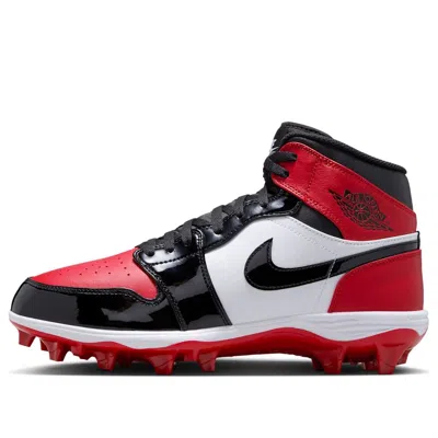AIR JORDAN Air Jordan 1 Mid TD Cleat 'Bred Toe'