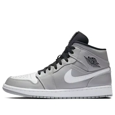 AIR JORDAN Air Jordan 1 Mid 'Wolf Grey Black White'