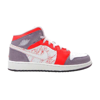 AIR JORDAN AIR JORDAN 1 PREMIUM GS 'GREY VIOLET'