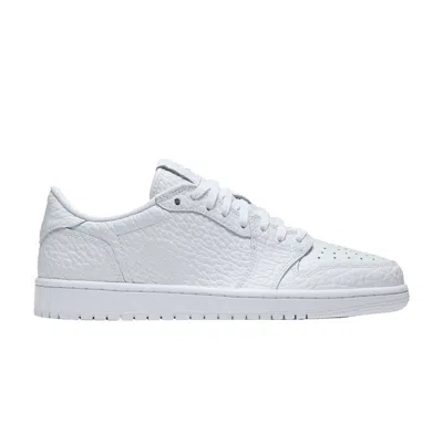AIR JORDAN AIR JORDAN 1 RETRO LOW SWOOSHLESS 'TRIPLE WHITE' 2025 | MEN'S SIZE 10