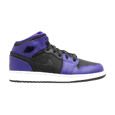 AIR JORDAN AIR JORDAN 1 RETRO MID GS 'DARK CONCORD'