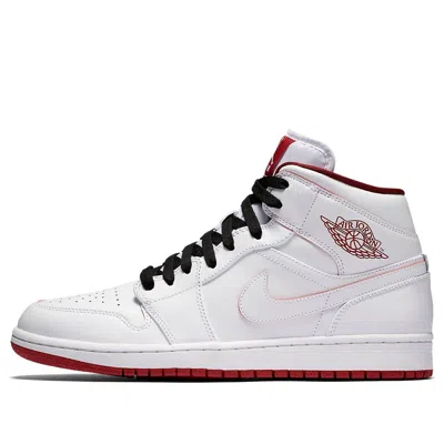 AIR JORDAN Air Jordan 1 Retro Mid 'White Gym Red'