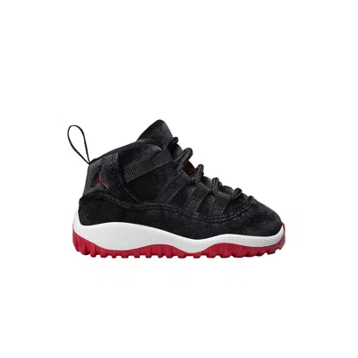 AIR JORDAN AIR JORDAN 11 PS RETRO TD 'BRED VELVET' | BLACK | INFANT SIZE 2