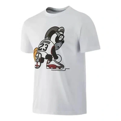 AIR JORDAN Air Jordan 13 Love Panda T-Shirt 'White'